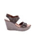 Kork-Ease 100% Leather Gray Wedges Size 7 - photo 1