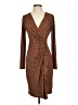 MICHAEL Michael Kors Polka Dots Brown Cocktail Dress Size S - photo 1