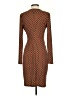 MICHAEL Michael Kors Polka Dots Brown Cocktail Dress Size S - photo 2