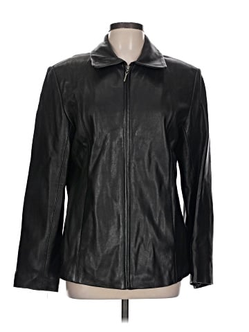Kasper Leather Jacket (view 1)