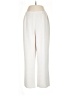 Caroline Rose Solid Ivory Casual Pants Size M - photo 1