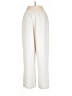 Caroline Rose Solid Ivory Casual Pants Size M - photo 2
