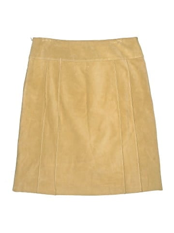 Ann Taylor Leather Skirt (view 2)