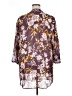 B.O.G Collective 100% Polyester Purple Kimono Size XL - photo 2