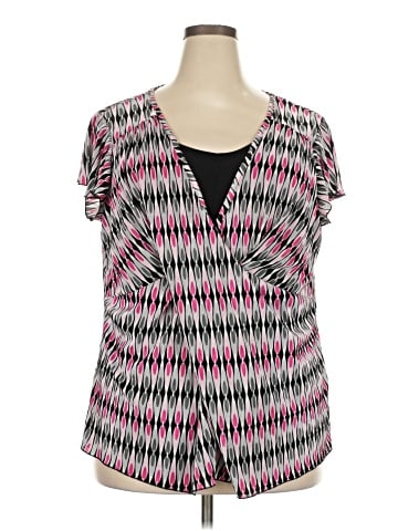 DressBarn Short Sleeve Blouse (view 1)