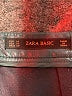 Zara Basic Black Faux Leather Skirt Size M - photo 4