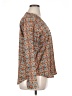The Limited 100% Polyester Brown Long Sleeve Blouse Size XL - photo 4