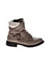 Assorted Brands Gray Tan Ankle Boots Size 2 (youth) - photo 1