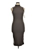 Nine West Gray Casual Dress Size L - photo 1