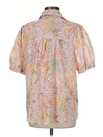 Umgee Short Sleeve Blouse (view 2)
