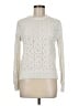 Point Sur 100% Cotton Ivory Pullover Sweater Size M - photo 1