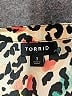Torrid 100% Polyester Animal Print Ivory Short Sleeve Blouse Size 3X Plus (3) - photo 7