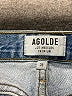 AGOLDE 100% Cotton Blue Denim Shorts Size 28 waist - photo 3