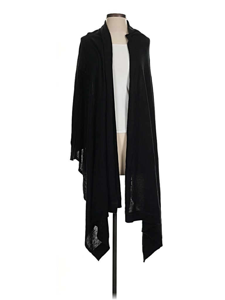 Pre-owned Donna Karan Poncho In Black