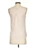 Express Stripes Ivory Sleeveless Blouse Size S - photo 2