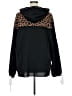 Bibi 100% Polyester Animal Print Black Pullover Hoodie Size XL - photo 2