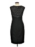 Ann Taylor Tweed Black Cocktail Dress Size 10 - photo 2