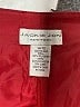 Jackie Jon 100% Polyester Red Sleeveless Blouse Size 12 - photo 7