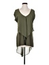 August Silk Green Short Sleeve Blouse Size S - photo 1