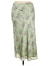 Maison Amory 100% Polyester Floral Green Casual Skirt Size XXL - photo 2