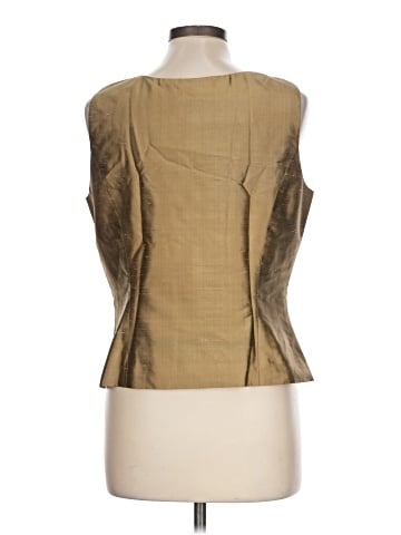 Carlisle Sleeveless Silk Top (view 2)