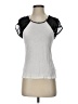 Drew Gray Black Short Sleeve Top Size S - photo 1