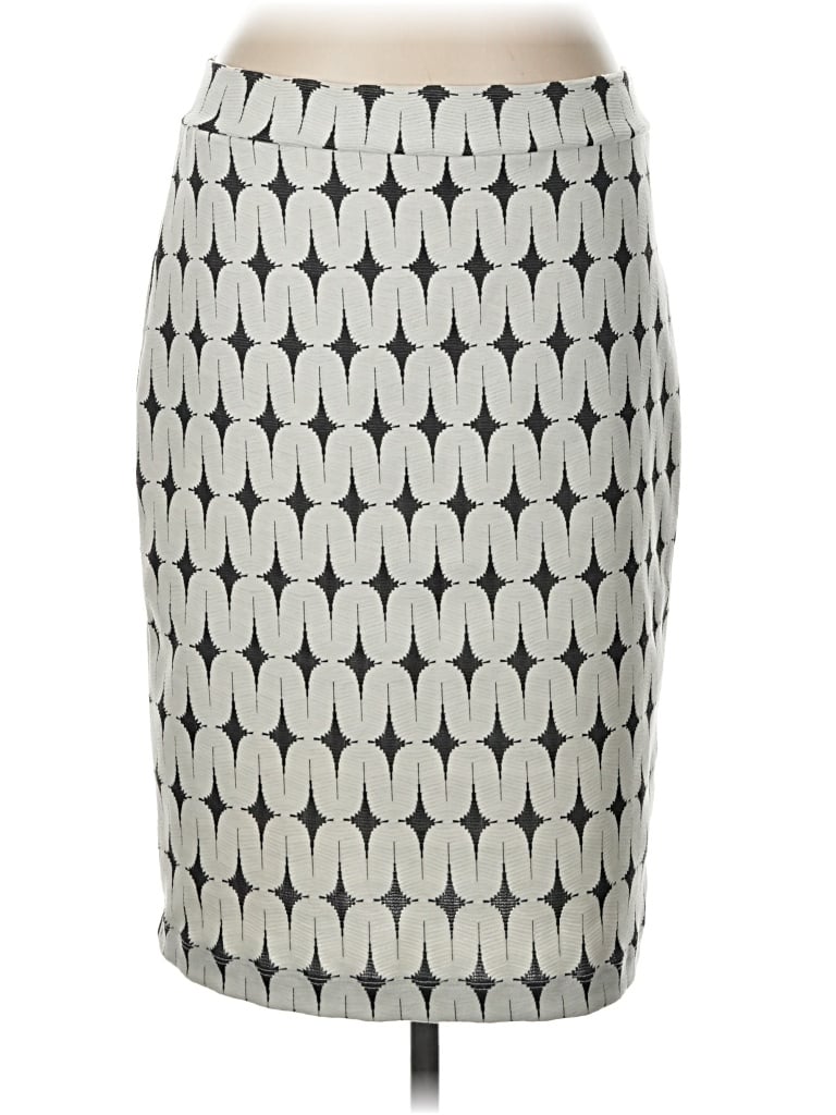 Pre-owned Renee C Formal Skirt In Gray