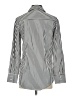 Siliteelon Stripes Silver Long Sleeve Button-Down Shirt Size XS - photo 2
