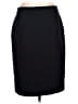 Ann Taylor Solid Black Casual Skirt Size 12 - photo 1