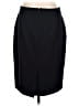 Ann Taylor Solid Black Casual Skirt Size 12 - photo 2
