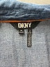 DKNY Solid Blue Short Sleeve Button-Down Shirt Size 10 - 12 - photo 3