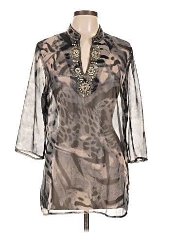 Grace Elements 3/4 Sleeve Blouse (view 1)