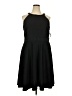 Alfani Solid Black Casual Dress Size 18 - photo 1