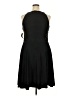 Alfani Solid Black Casual Dress Size 18 - photo 2
