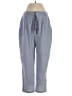 Kori America Stripes Blue Casual Pants Size S - photo 1