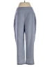 Kori America Stripes Blue Casual Pants Size S - photo 2