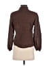 Zara Tweed Brown Long Sleeve Blouse Size S - photo 2