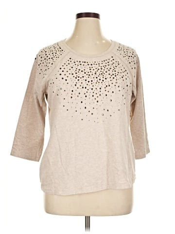 Laura Ashley 3/4 Sleeve T-Shirt (view 1)