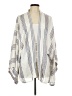 Sim & Sam 100% Rayon Ivory Kimono Size L - photo 1
