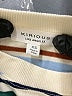 Kirious 100% Cotton Stripes Ivory Short Sleeve Turtleneck Size XS - photo 7