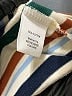 Kirious 100% Cotton Stripes Ivory Short Sleeve Turtleneck Size XS - photo 8