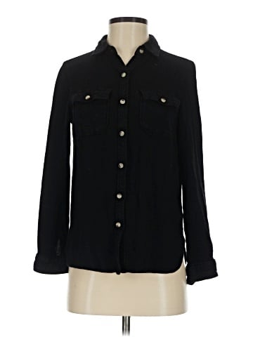 BDG Long Sleeve Button-Down Shirt (view 1)