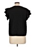 Shein Black Short Sleeve Blouse Size L - photo 2
