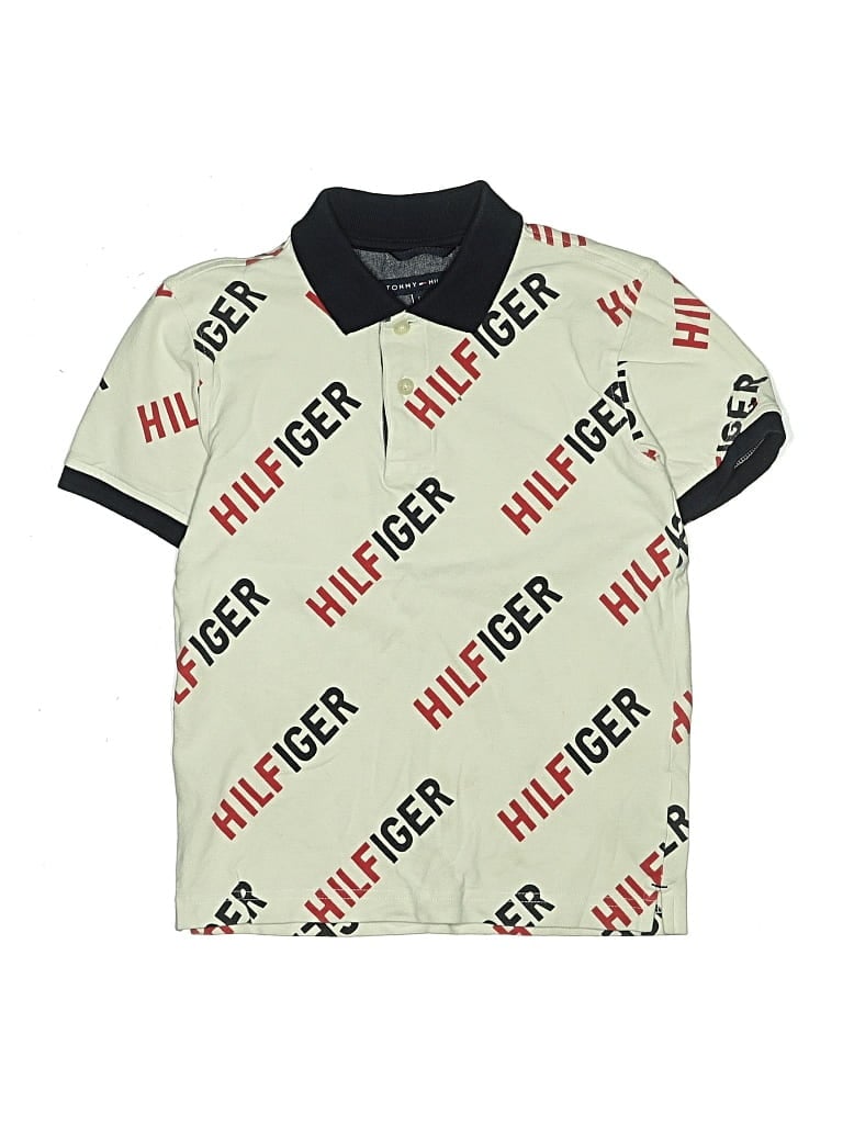 Pre-owned Tommy Hilfiger Kids' Short Sleeve Polo Shirt In Green