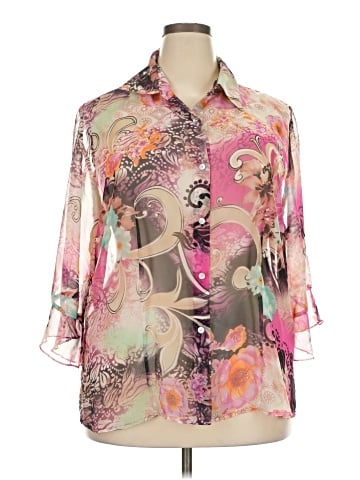 Liz Baker 3/4 Sleeve Blouse (view 1)