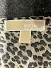 MICHAEL Michael Kors 100% Polyester Animal Print Brown Short Sleeve Blouse Size L - photo 8