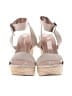 Assorted Brands 100% Leather Ivory Tan Wedges Size 8 1/2 - photo 2