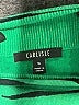 Carlisle Animal Print Green Turtleneck Sweater Size S - photo 7