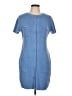 H&M Blue Casual Dress Size L - photo 1
