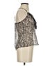 Magazine Black Sleeveless Blouse Size S - photo 4